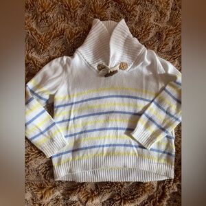 Like new Janie and Jack striped crew sweater